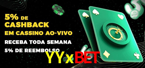 Promoções do cassino ao Vivo YYxbet